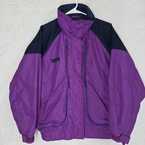 Vintage Columbia Powder Keg Radial Ski Jacket/Coat Women's Med. Purple